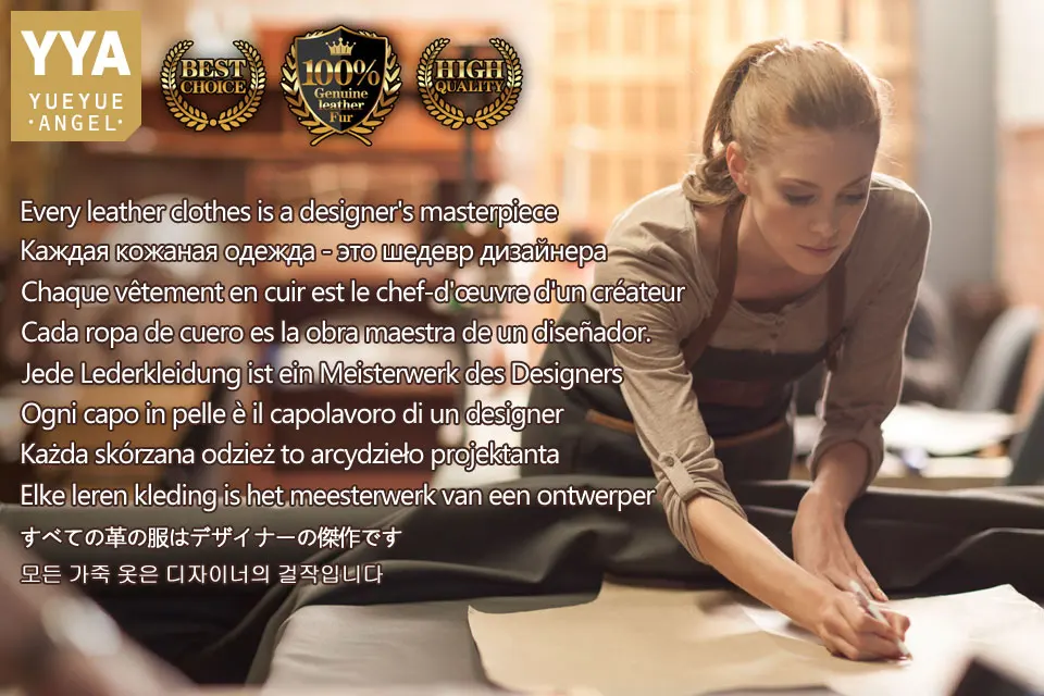 Description Picture 2 of itemSexy Women Sheepskin Hot Mini Shorts Size 4XL Button Ladies Casual Slim Fit Genuine Leather Shorts Trousers Female Short