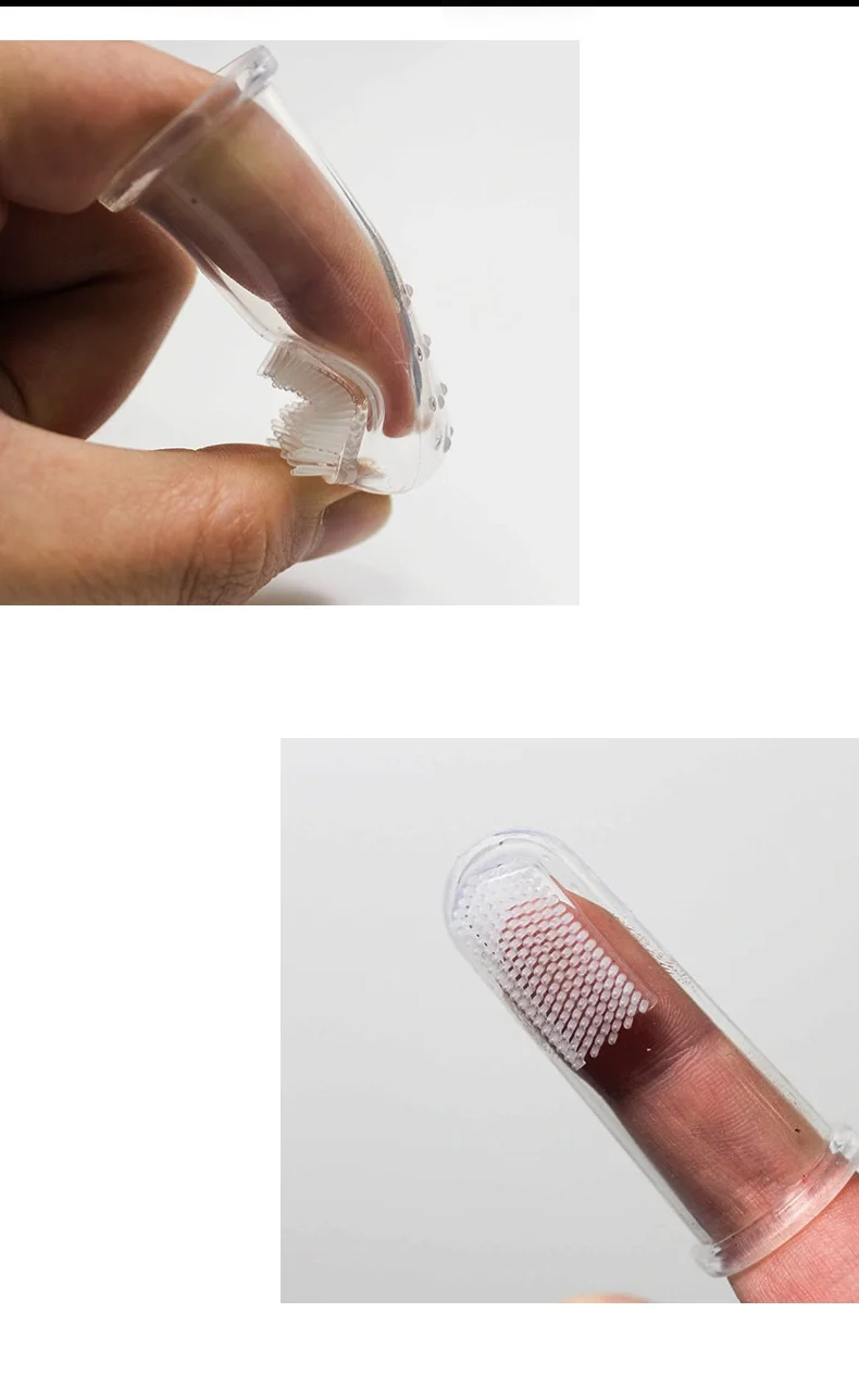 Description Picture 6 of itemDog Toothbrush Pet Finger Toothbrush Dog Toys Environmental Protection Silicone Dogs Cats Clean Teeth Pet supplies