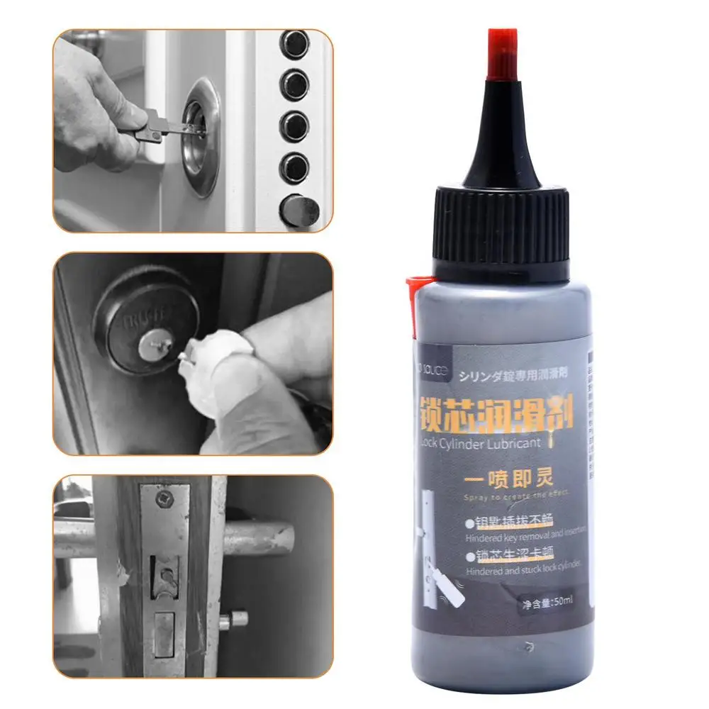 Description Picture 6 of itemKeyhole Lubricant Pencil Powder Lock Lubricant Graphite Dry Lubricant For Hinge Lubrication Graphite Dry Lubricant Hinge