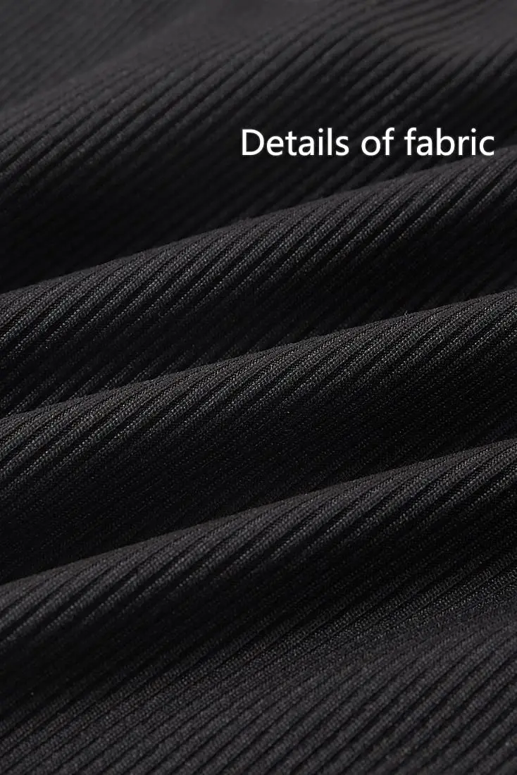 Description Picture 6 of itemLounge Wear Ribbed Casual 2 Piece Summer Shorts Set For Somen Short Sleeve Top+Elastic outfits