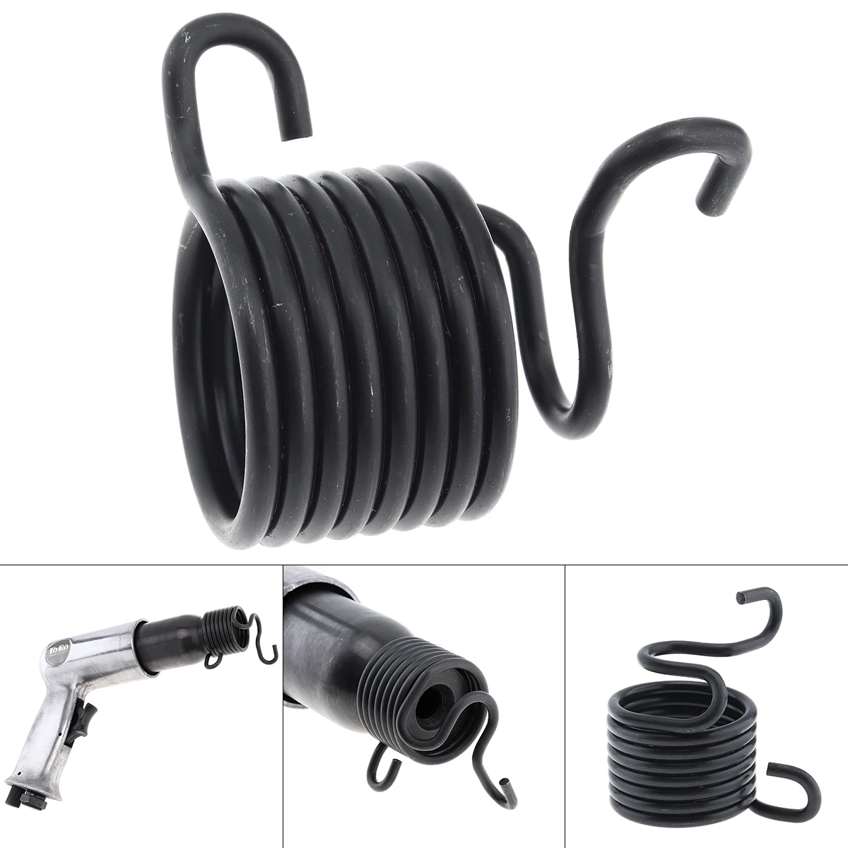 Air Shovel Spring Hard 45# Steel Air Shovel Interface Spring Support Pneumatic Hammer Bits Pneumatic Rivets Impact Head Spring