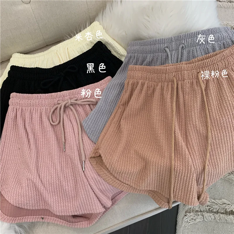 Description Picture 5 of itemSummer Women Loose Wide Leg Shorts Casual Running Sports Pants Large Size High-Waist Streetwear Y2k Korean Harajuku Clothes