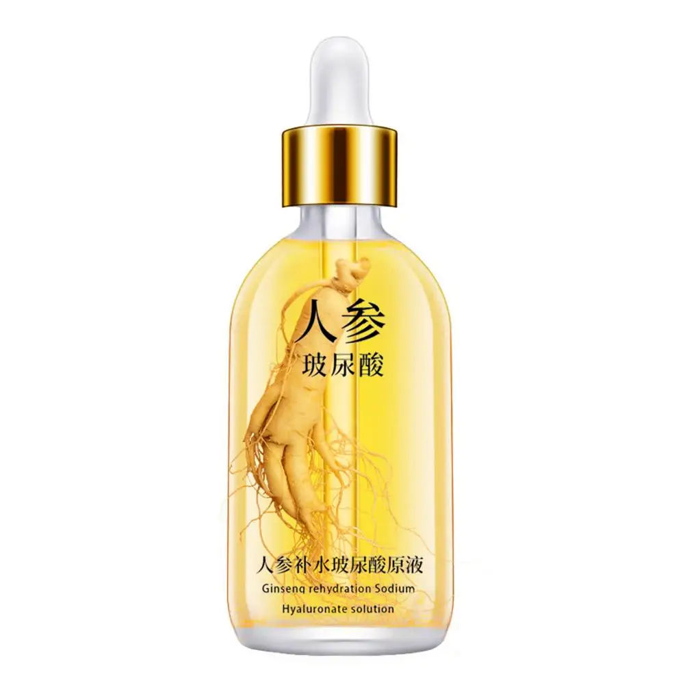 Description Picture 6 of item100ml Ginseng Essences Polypeptide Anti-wrinkle Face Serum Fade Fine Lines Hyaluronic Acid Moisturizing Facial Skin Face Essence