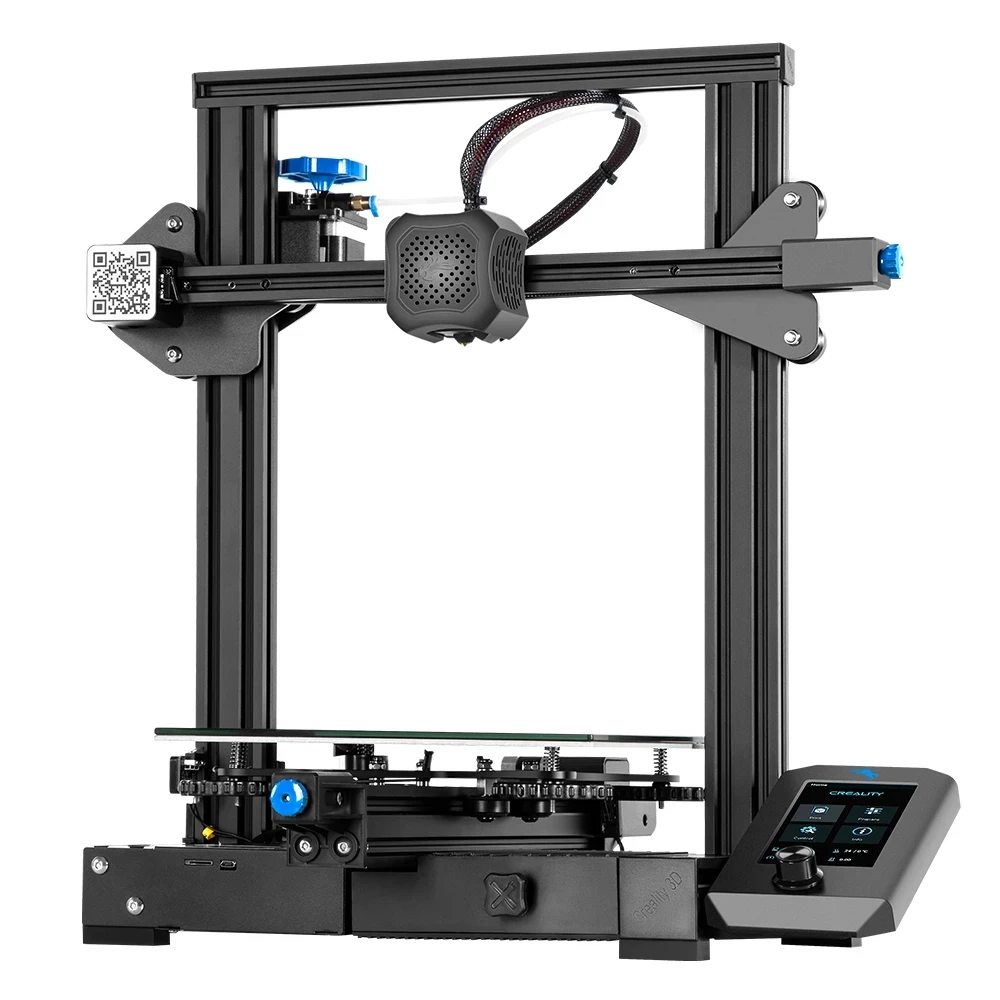 Description Picture 2 of itemCreality Ender-3 V2 3D Printer FDM Printing Kit Upgraded Silent Motherboard Glass Bed 4.3 Inch Color Lcd Sensor Resume Printing