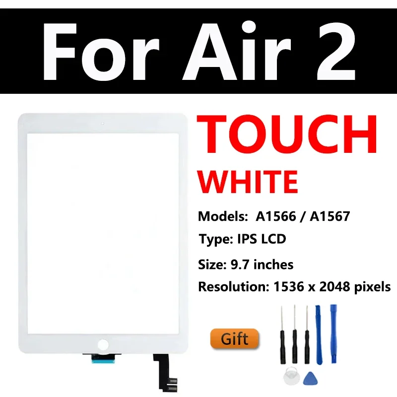 air 2 white touch