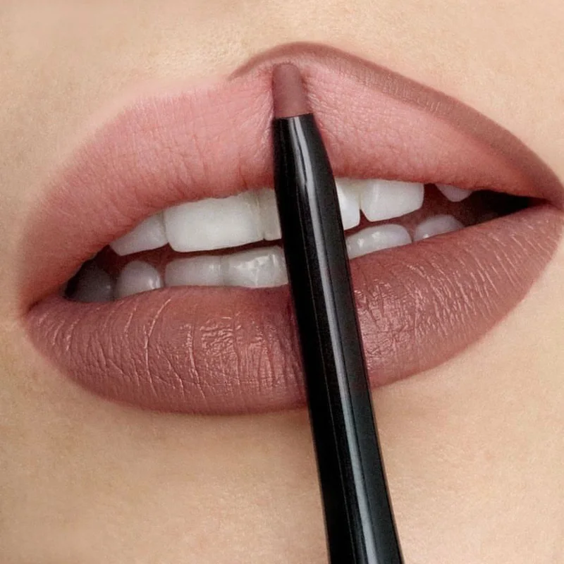 Description Picture 2 of item12 Colors Matte Lip Liner Pencil Sexy Red Contour Tint Lipstick Pen Lasting Non-stick Cup Lipsticks Moisturising Lips Cosmetics