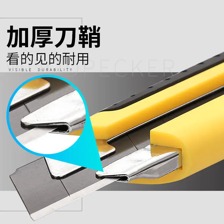 Description Picture 3 of item25mm large art knife, plastic wrapped, big knife, king wallpaper knife, wallpaper knife, express box opener, medium knife