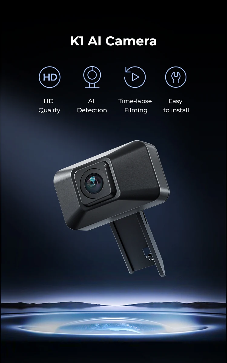 Description Picture 2 of itemCreality K1 AI Camera 3D Printer Part HD Quality AI Detection Time-Lapse Filming Easy to Install For K1Max