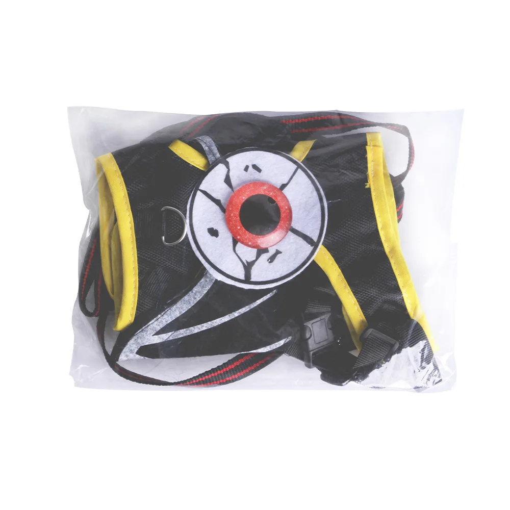 Cat Halloween Cat Costume Bat Wings Eyes Pet Harness Leash for Small Dog Funny Cat Cosplay Prop Christmas Costume