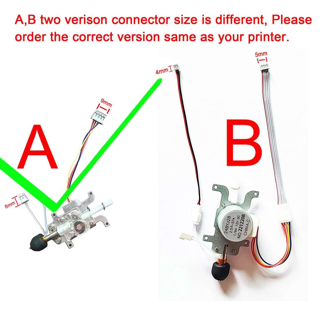Extruder set /with nozzle/ with motor,   for K9
