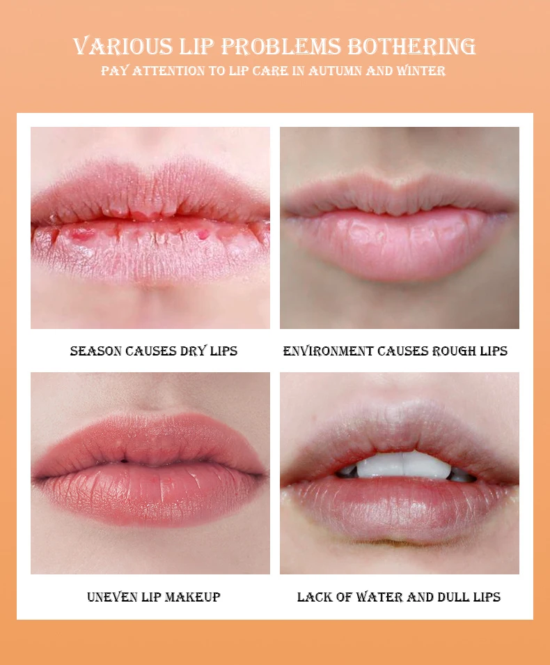 Description Picture 4 of item1pcs Natural Fruit Lip Balm Moisturizing Anti Dry Rough Anti-wrinkles Lips Care Repair Brightening Lip Gloss Lips skincare