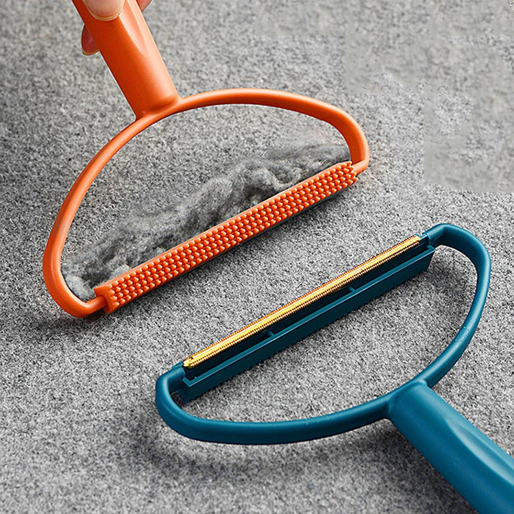 Silicone Double Sided Pet Hair Remover Lint Remover Clean Tool Shaver Sweater Cleaner Fabric Shaver Scraper For Clothes Carpet