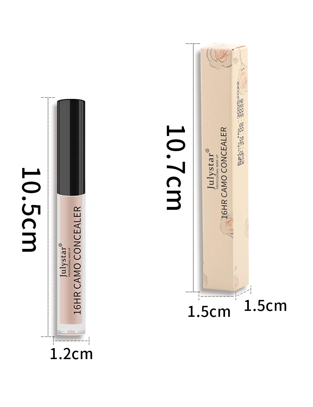 Description Picture 4 of itemWaterproof Matte Liquid Concealer Long Last Flawless Acne Anti Dark Circles Corrector Professional Concealing Makeup for Women