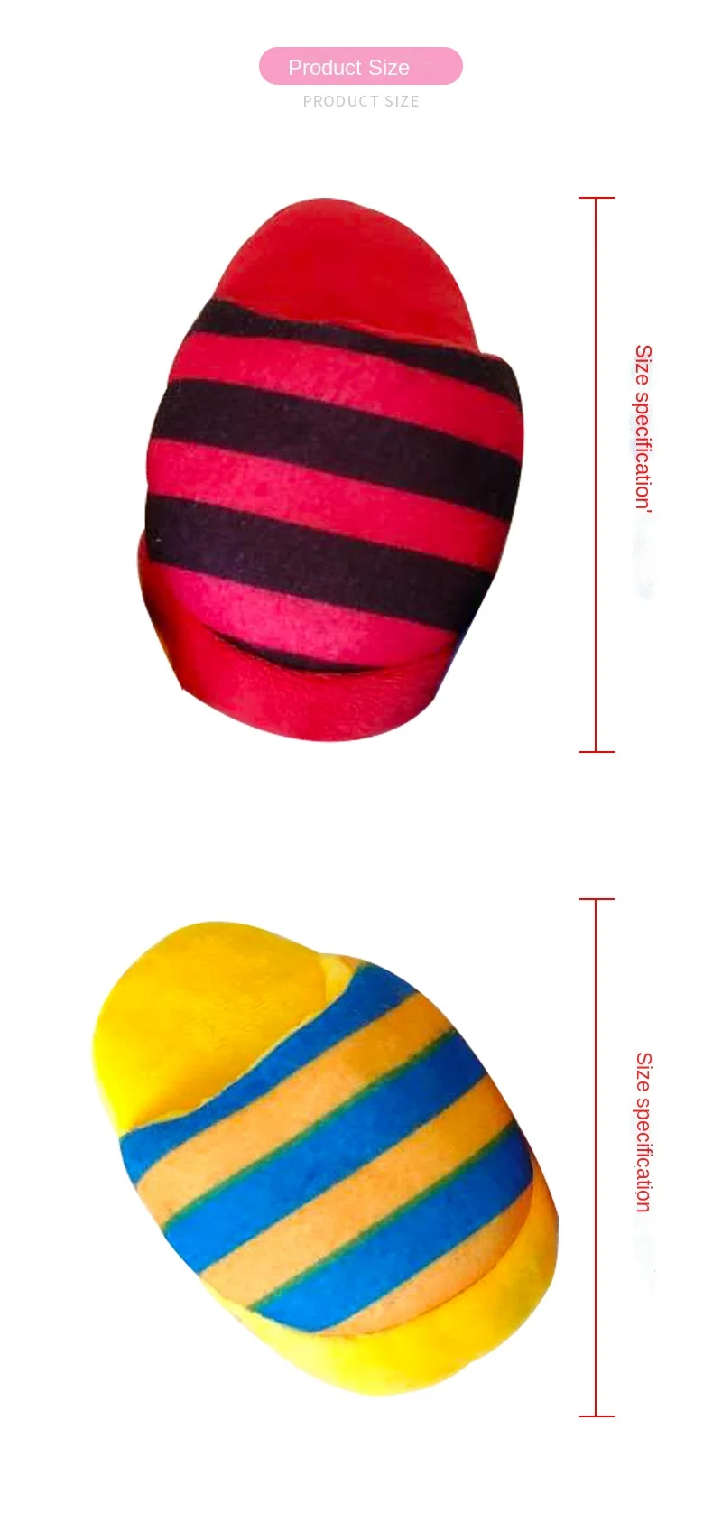 Description Picture 5 of itemDog Toy Pet Dog Plush Toy Sounding Toys Teeth-resistant Dog Toy Love Slippers Pet Supplies Dog Toys for Small Dogs  Pet Toys