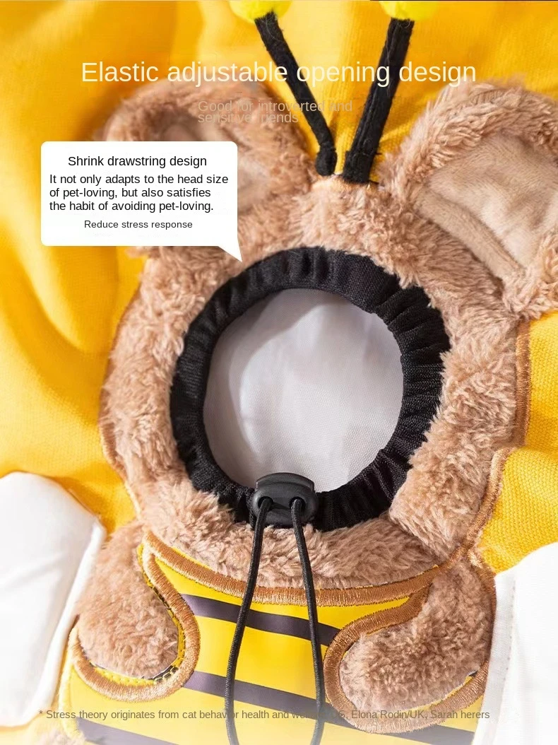 Description Picture 5 of itemCat bag out portable canvas shoulder bag Cat school bag pet cat large capacity cat cage cat diaper bag supplies