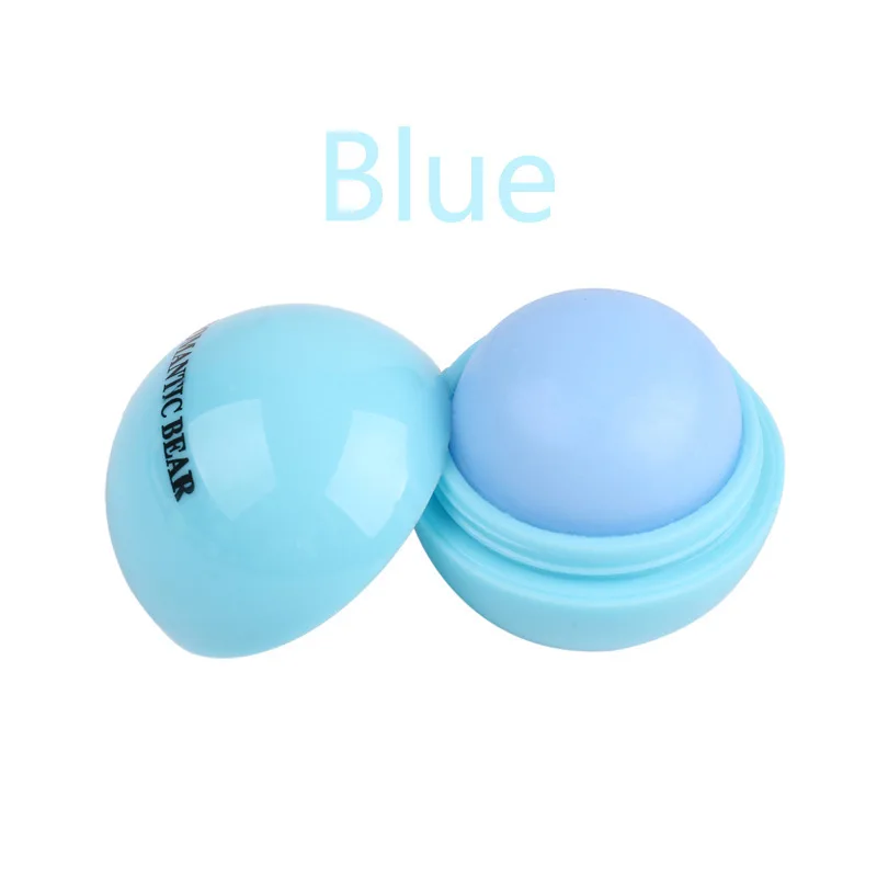 Description Picture 3 of item6 Colors Ball Lip Balm Natural Plant Organic Fruit Flavour Hydrating Moisturizing Long Lasting Lip Balm Lip Care Makeup