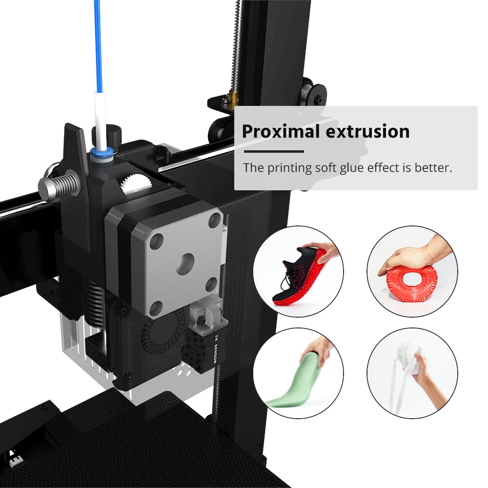 Description Picture 4 of itemTronxy XY-3PRO V2 FDM 3D Printer Dual Z-Axis Silent Mainboard Auto Leveling DIY 3D Printers for PLA TPU ABS PETG PA