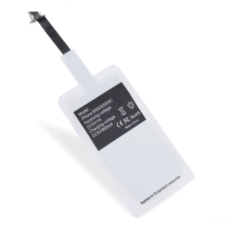 For iPhone 6 6S 6plus 7 7plus 5 5S 5C Wireless Charger Receiver Patch Module QI Standard Wireless Receiving Charging Patch