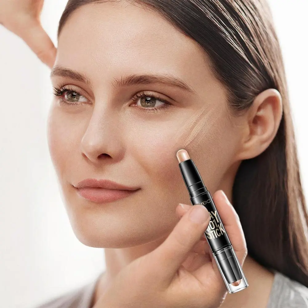 Description Picture 2 of itemContour Cream Stick 2 Sticks Creamy Face Shaping Stick With Light Texture Highlighter Make Up Gift High Quality Makeup cream