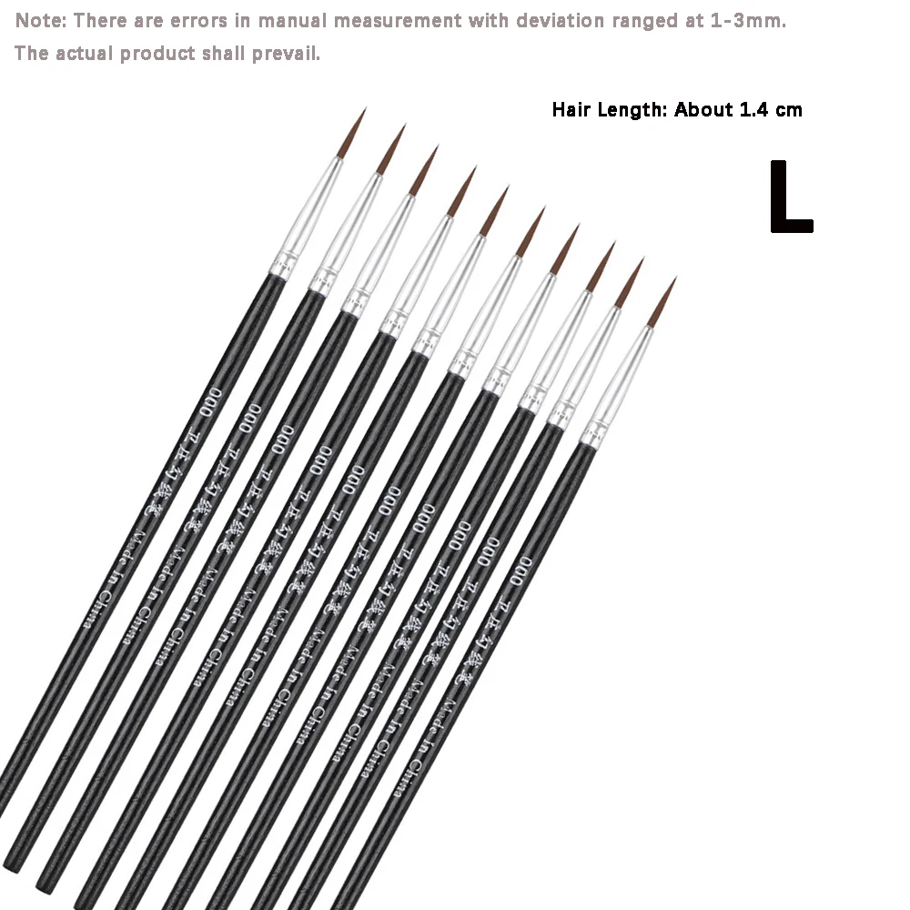 Black L 10Pcs