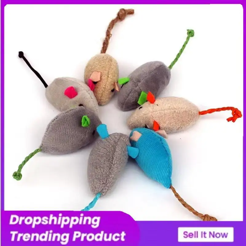 Kitten Toy Cute Modeling Creative Home Accessories Mouse Toy Interactive New Pet Supplies Cat Toy Bite Resistance Pet Products