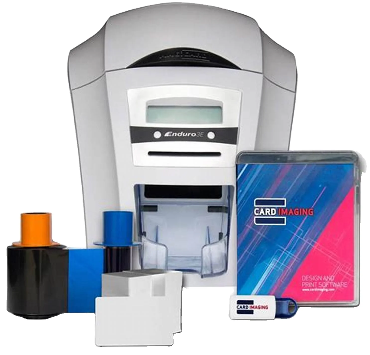 High Performance Magicard Enduro 3E Most Reliable PVC Card Printer Single/ Double-sided ID Card Printer