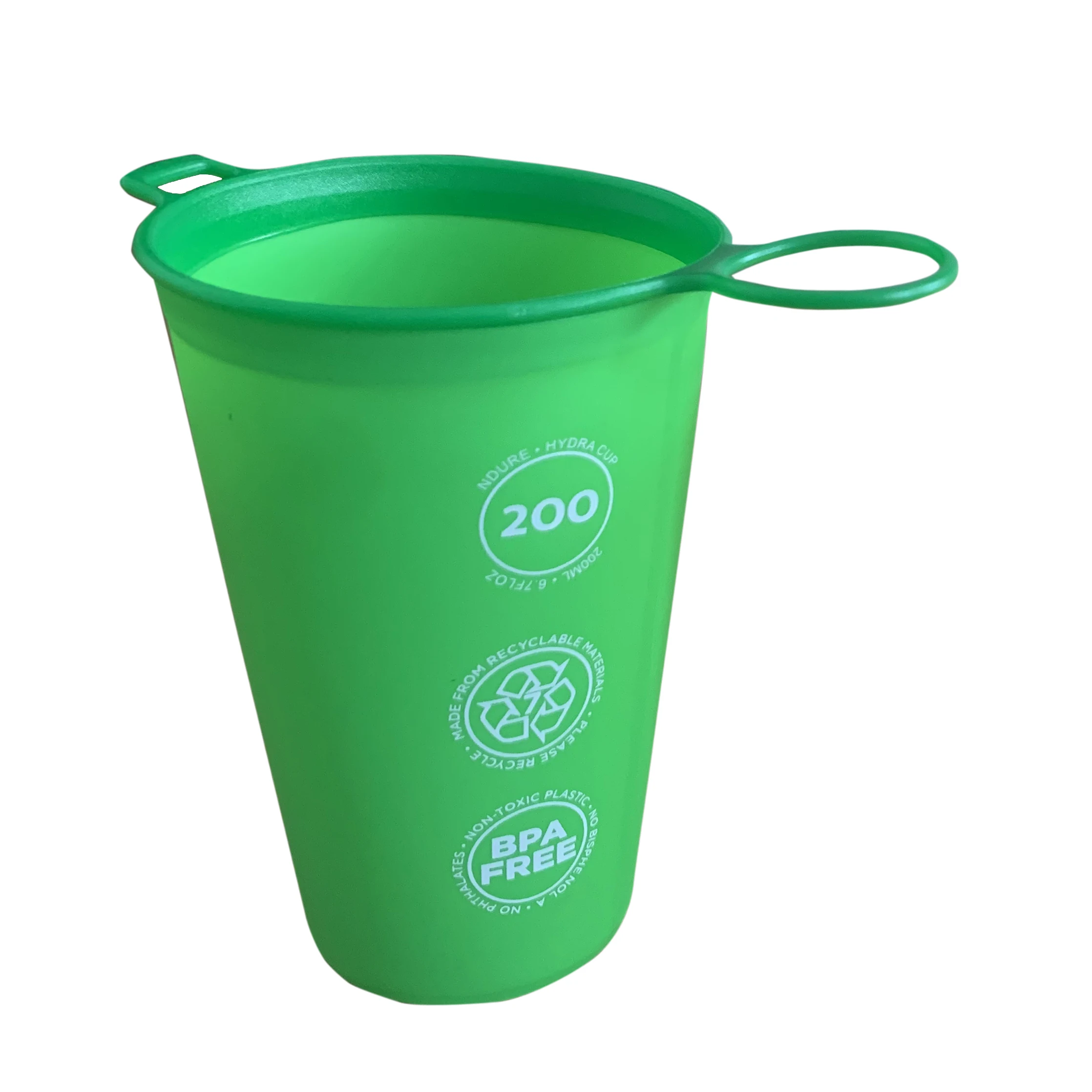 Description Picture 5 of itemRunning Collapsible TPU Cup 200ml Food Safety BPA-Free Foldable Water Cup for Hiking, Camping, Events