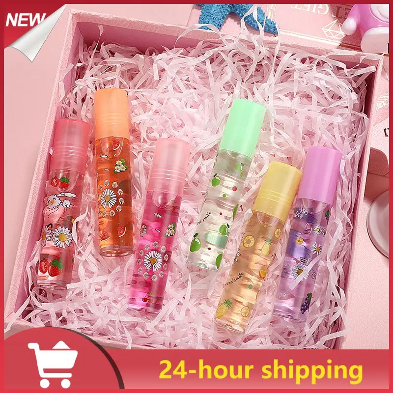 Mirror Water Lip Oil Fruit Fragrant Transparent Hydrating Plump Glass Lip Gloss Glitter Prime Lip Glaze Lipstick Summer Cosmetic