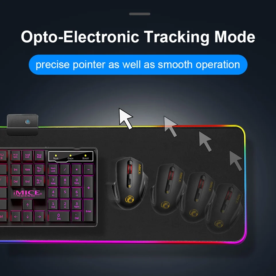 Description Picture 5 of itemUSB Wireless Mouse 2000DPI USB 2.0 Receiver Optical Computer Mouse 2.4GHz Ergonomic Mice For Laptop PC Sound Silent Mouse