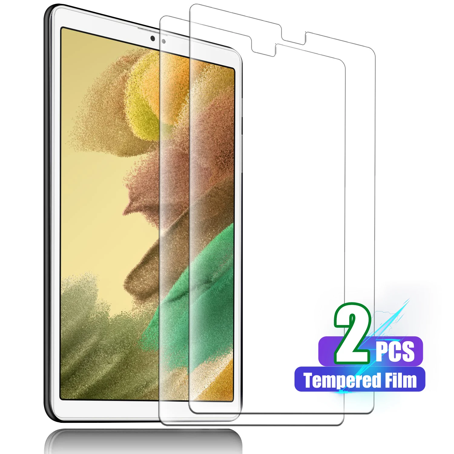 2PCS Tempered Glass Flim for Samsung Galaxy Tab A7 Lite 2021 8.7