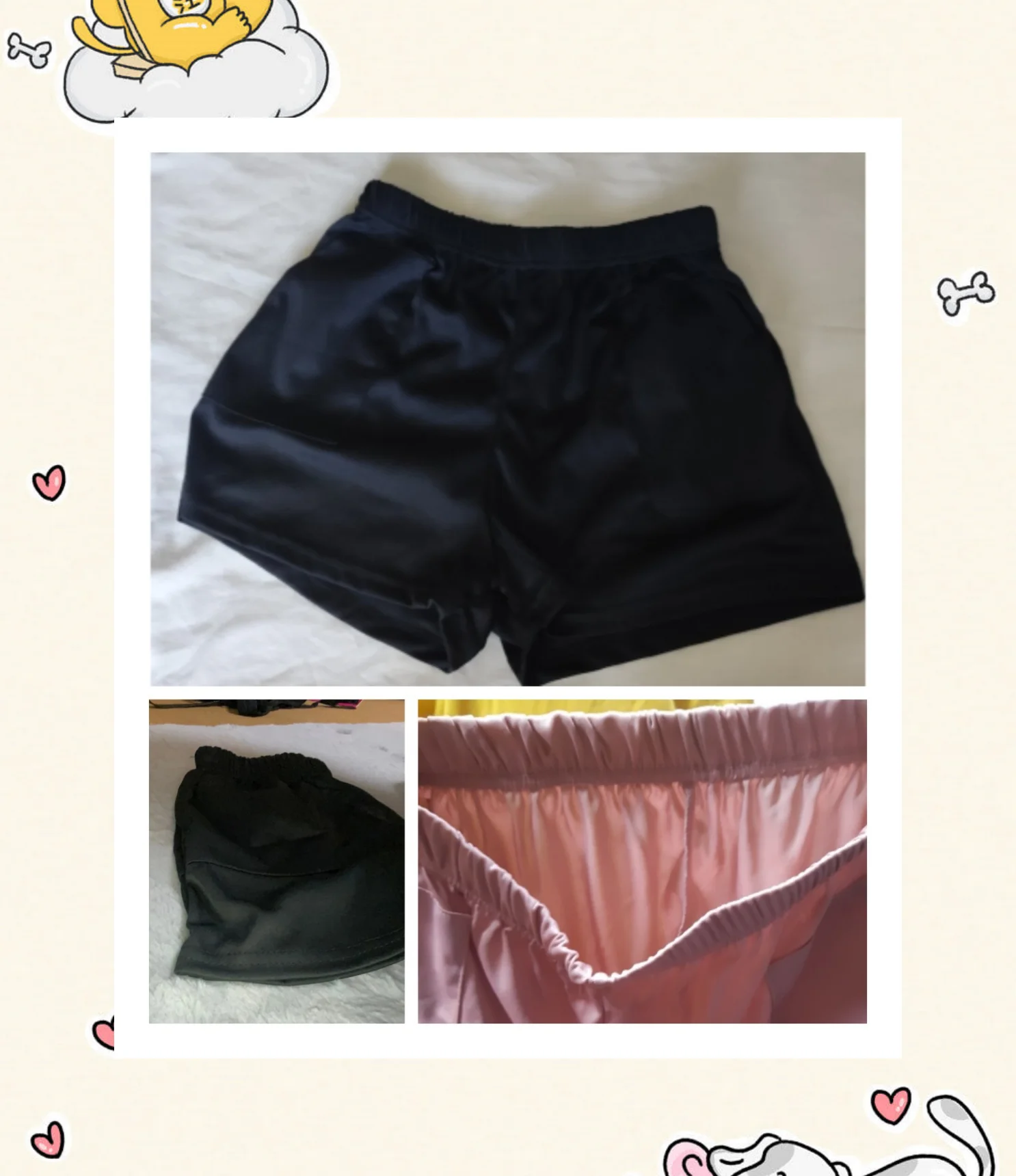 Description Picture 5 of itemWomen's Shorts With Pocket Summer Solid Color High Waist Hot Pants Casual Loose Sports Pants Elastic Waist Girls Cycling Shorts