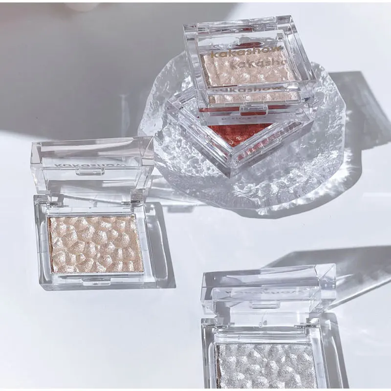 Description Picture 2 of itemWater-Light Brighten Highlighter Pearl White Champagne Gold Face Contour Super Sparkle Eye Shadow Makeup Korean Cosmetic Tools