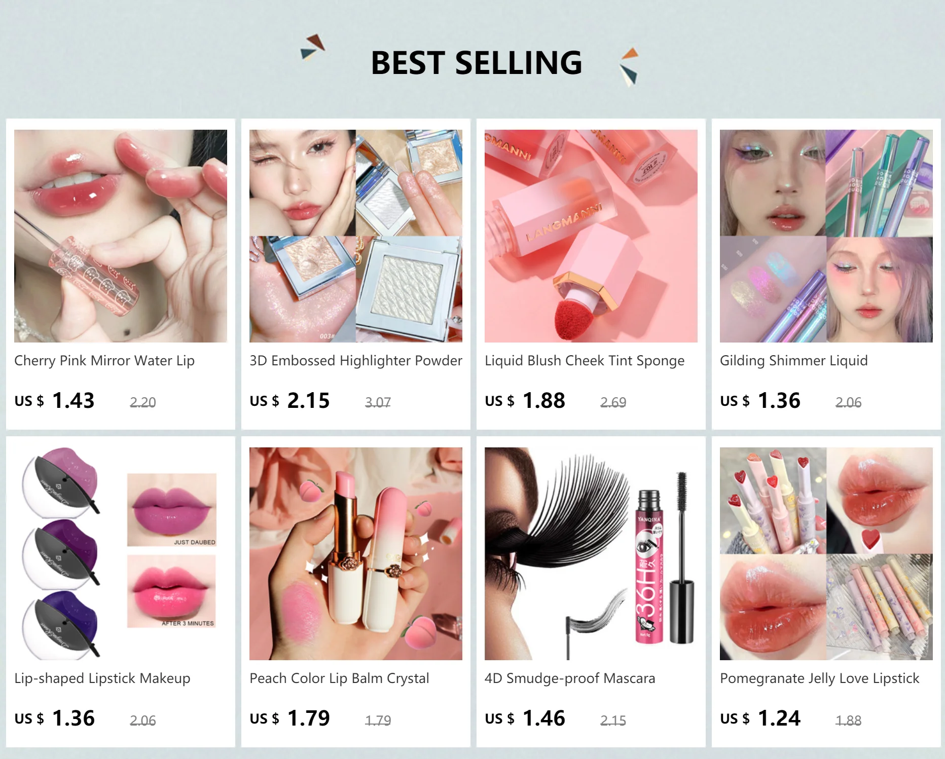 Description Picture 2 of itemVelvet Matte Lipstick Blush Waterproof Long Lasting Cute Bear Lipgloss Non-Stick Cup Makeup Lip Tint Mud Cosmetic Kit Gift