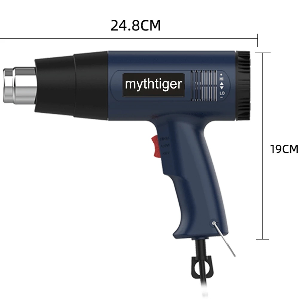 220V 2000W Heat Gun Variable Temperature Advanced Electric Hot Air Gun Power Tool Hair dryer for soldering Thermoregulator
