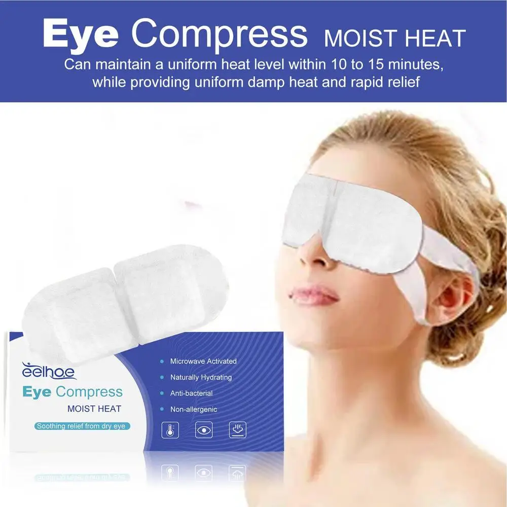 Description Picture 6 of itemWarm Eye Compress Warm Compress For Eyes And Eye Heating Pad Warm Compress For Eyes Hot Steamer For Women Heat Spa Beauty Sleep