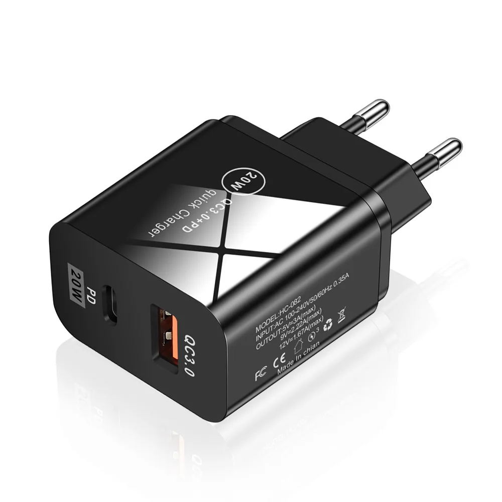 EU Plug Black