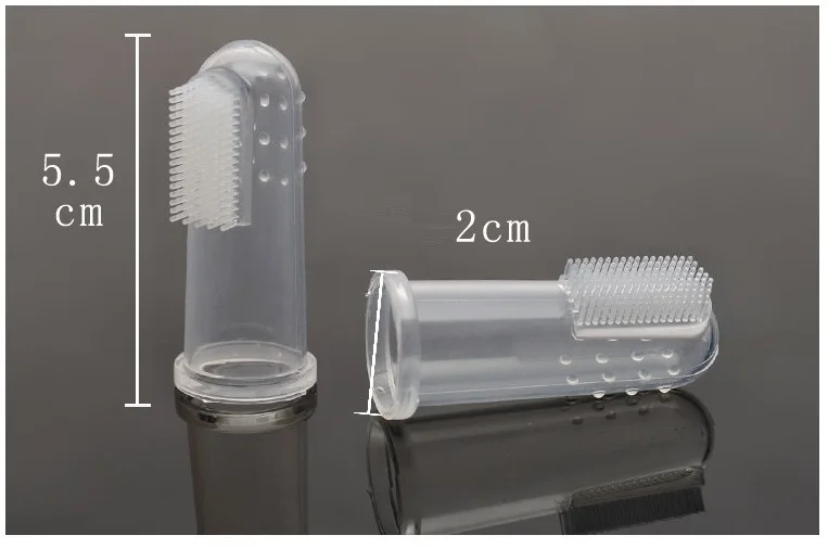 Description Picture 3 of itemDog Toothbrush Pet Finger Toothbrush Dog Toys Environmental Protection Silicone Dogs Cats Clean Teeth Pet supplies