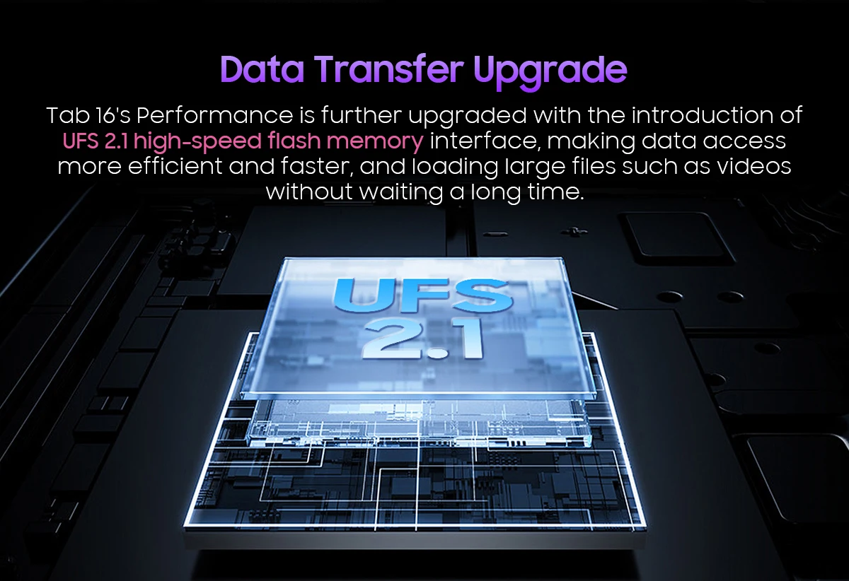 Description Picture 5 of item【World Premiere】Blackview Tab 16 Tablet 8GB+256GB 11''2k FHD+ Display Android 7680mAh Battery Widevine L1 Unisoc T616 Tablet PC