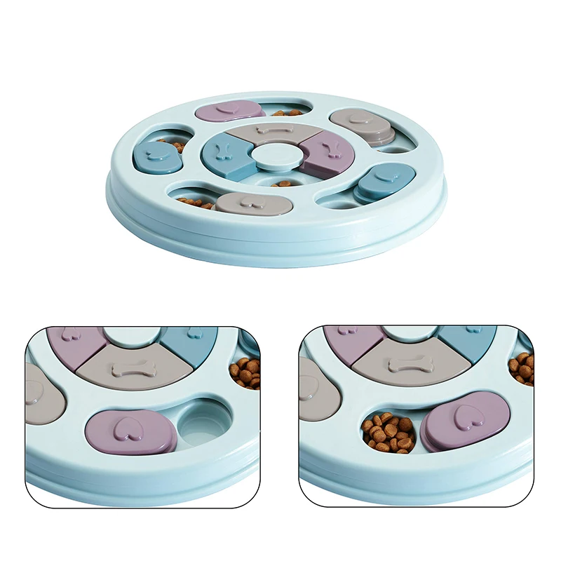 Description Picture 6 of itemDog Puzzle Toys Slow Feeder Interactive Increase Puppy IQ Food Dispenser Slowly Eating NonSlip Bowl Pet Cat Dogs Training Toys
