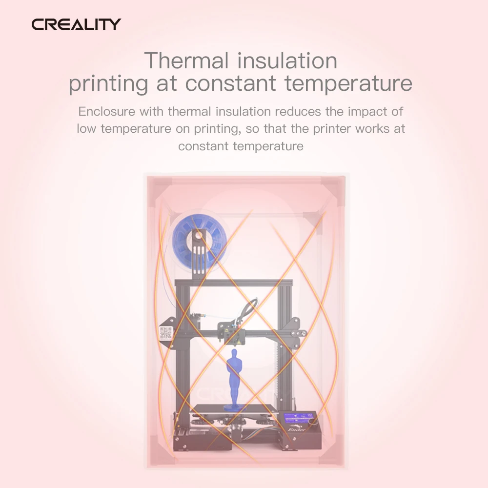 Creality  Medium Size 3D Printer Multifunction Enclosure  4008030002
