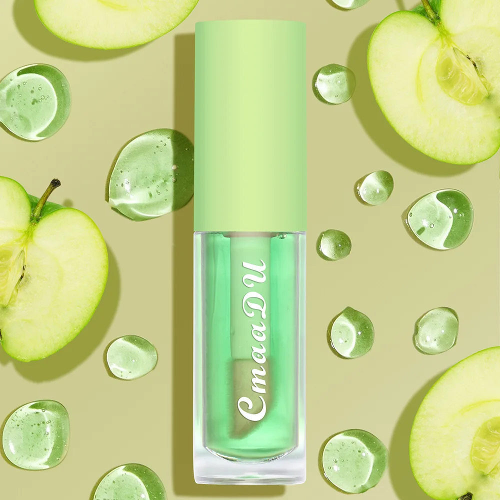 Moisturizing Natural Fruit Color Changing Lip Gloss Lip Oil Portable Waterproof Lasting Nutritious 6 Colors Lips Care Lipstick