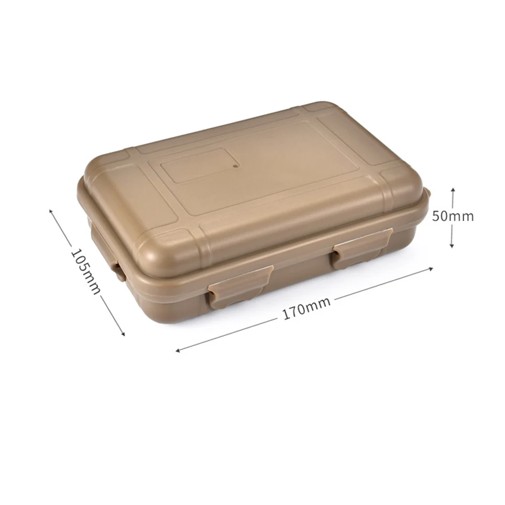Description Picture 5 of item3 Size Outdoor Plastic Waterproof Airtight Survival Case Container Camping Outdoor Travel Storage Box For Wilderness Survival