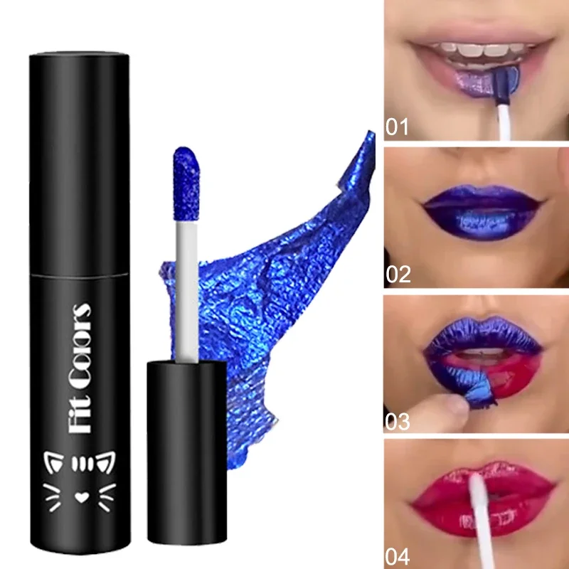 Amazing Peel Off Lip Gloss 5 Colors Non-Stick Cup Matte Velvet Liquid Lipstick Waterproof Lasting Tear-Off Red Lip Tint Makeup