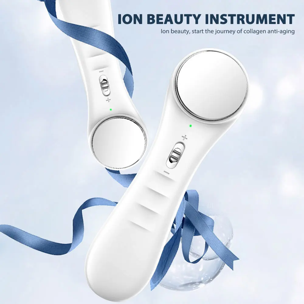 Description Picture 6 of itemFacial Mesotherapy Electroporation RF&EMS Radio Frequency Photon Face Lifting Tighten Wrinkle Removal Skin Care Tools