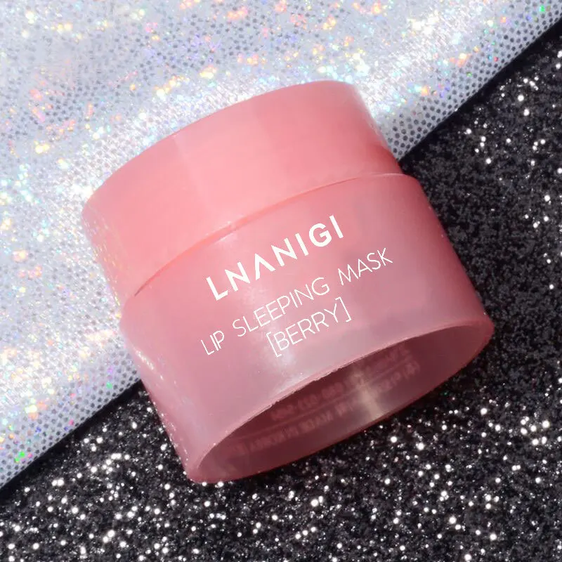 1PC Korea Lip Balm Lip Sleep Mask Fruit Natural Extract Hydrating Moisturizing Lip Mask Deeply Care Lip Repairing Care Lip Balm