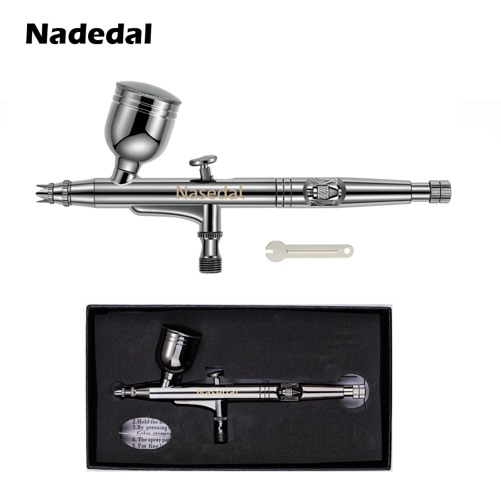 Description Picture 2 of itemGravity Dual-Action Airbrush 0.3mm 7cc Black Color Spray Gun for Art Craft Model