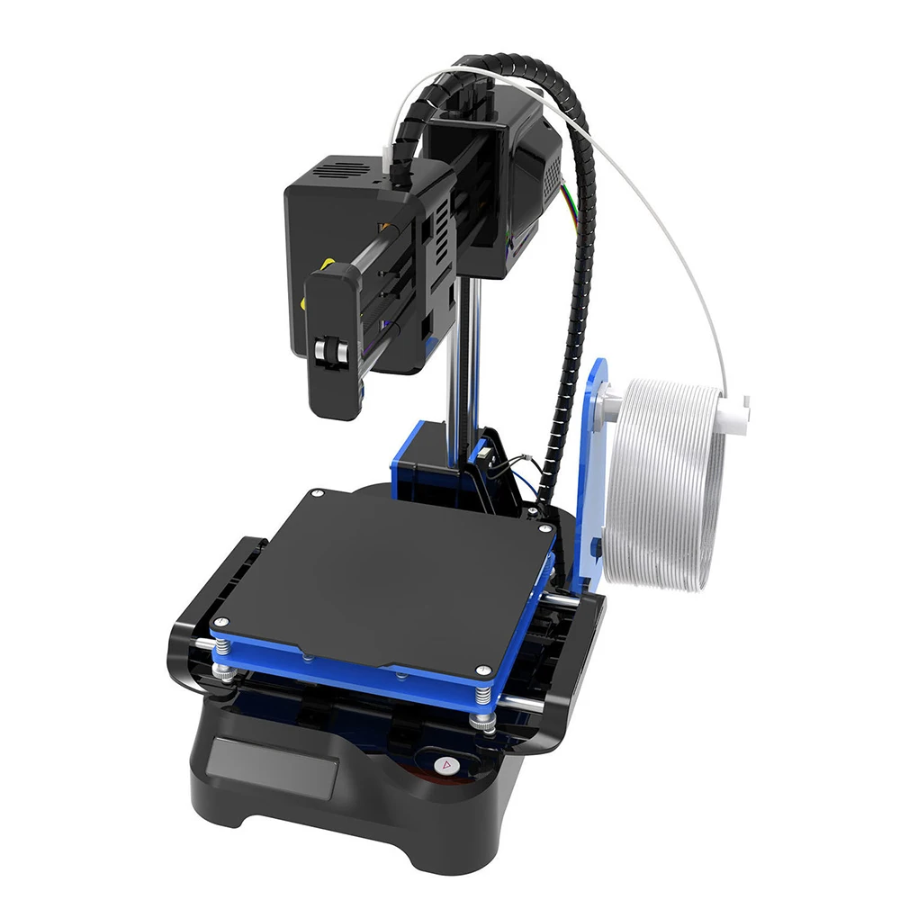 3D Printer Mini Metal Desktop Printer Children Education DIY Designer Model Intelligent Printing Small Impresora Kid 3D Printer