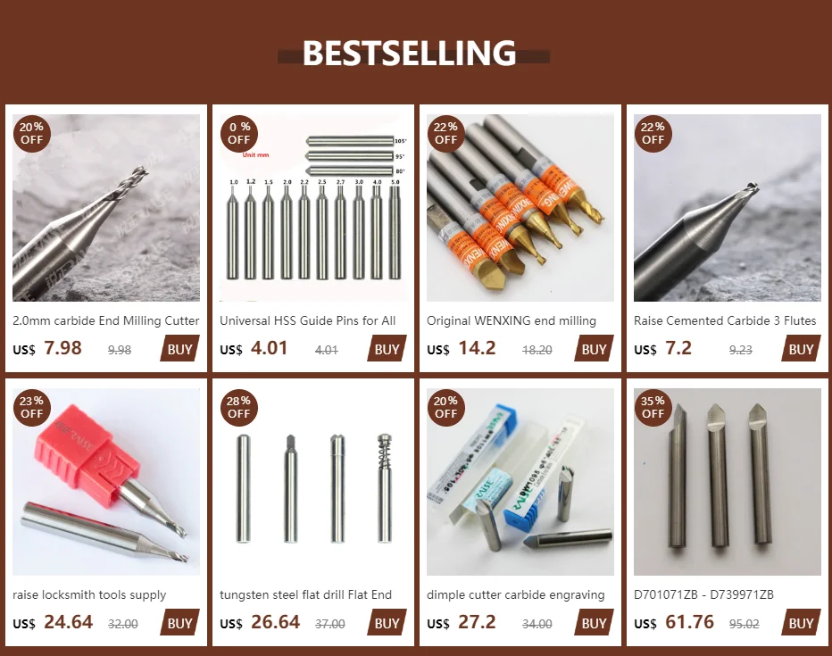Description Picture 2 of itemmilling cutter P01 key milling cutter D700875ZB for SILCA BRAVO/POKER/REKORD key cutting machines