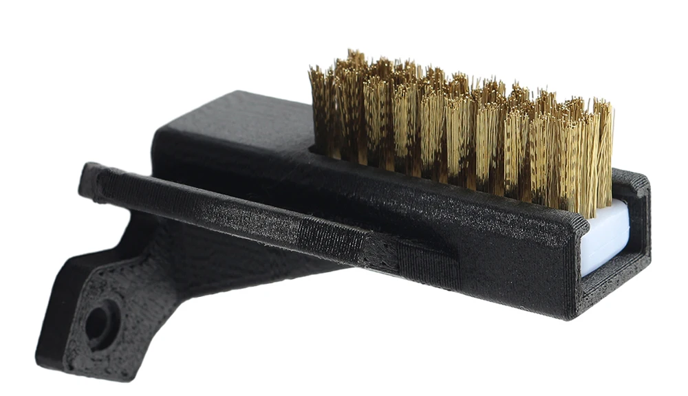 Description Picture 3 of itemVoron Cleaner Brush Tool Copper Wire Toothbrush Copper Brush Handle for Nozzle Heater Block Heat Bed Hotend Cleaning 3D Printer