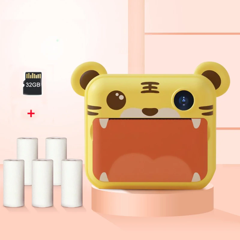 Description Picture 5 of itemChildren Instant Camera Print Camera 1080P Video Photo Digital Camera With Print Paper For Child Birthday Christmas Gift